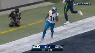 Darious Williams pick six, DK's fault? - Los Angeles Rams vs Seattle Seahawks