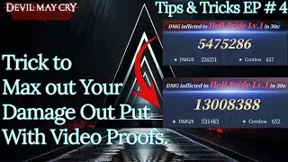 Devil May Cry Peak of Combat DMC POC | Maxed out your Damage output by using this trick | The KiLLeR