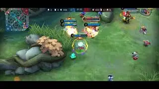 Mobil Legends. Killing a character.