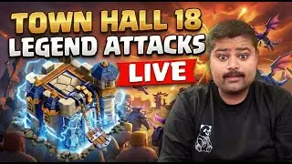 🔥 TH18 LEGEND ATTACKS LIVE! 😱 Base Reviews & OP Hits | Clash of Clans