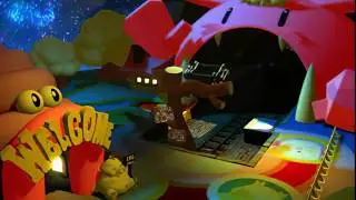 Ropeway carriage departs from the Gold Saucer. FMV [Disc 1] Final Fantasy VII