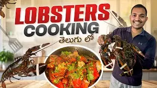 Atlantic Lobster Cooking in Canada | Venkata Telugu Vlogs
