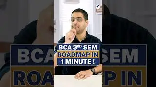 💥BCA 3rd Semester Complete Roadmap in 1 Minute🤩 BCA Course Details! #shorts #bca #viral #bcabooks
