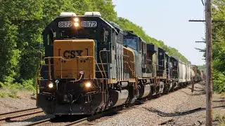 Rare CSX and Norfolk Southern Trains Around Massachusetts and New Hampshire - Early Summer 2023