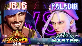 SF6 💥 jbjb ( Rashid ) Vs. Paladin ( Cammy ) High Level Gameplay