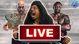 (LIVE REACTION!) Tyson Fury Vs Dillian Whyte WEIGH-IN