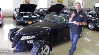 '01 Chrysler Prowler for sale with test drive, driving sounds, and walk through video