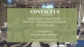 Event Planning in Kenya | Skye Planners