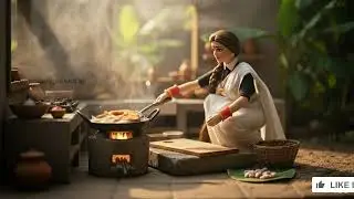 Cinematic Miniature Toy Doll Making Crispy Fish Fry | Relaxing ASMR Village Cooking