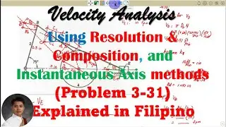 Machine Elements: Velocity Analysis  | Problem 3-31