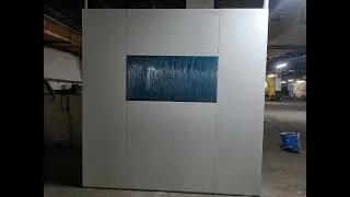 iqubx innovative demountable modular partition wall WP03P - ultrafast install & reinstall