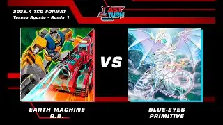 Earth Machine R.B. vs Blue-Eyes Primitive | Duel Live Replay &ndash; TCG Banlist Abril 2025