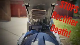 How To: Rectifier Relocation ZX6R