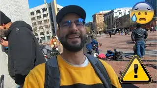 Caminamos por el barrio MÁS PELIGROSO de San Francisco ¿Es de verdad tan malo como dicen?
