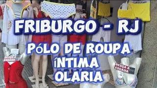 Em Friburgo, um passeio de compras na capital da roupa íntima no pólo de lingerie.