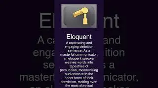 Understand Eloquent  English Definition  Usage Guide