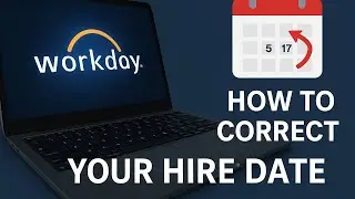 How to Change Hire Date / Joining Date in Workday (Step-by-Step Guide)