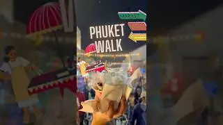 NIGHT WALK IN PHUKET P.1 #thailand #review #food #r#walking
