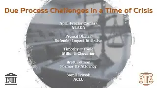 Due Process Challenges in a Time of Crisis
