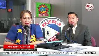 𝗔𝗻𝗴 𝗕𝘂𝗵𝗮𝘆 𝗔𝘁 𝗕𝗮𝘁𝗮𝘀 Hosted by Atty. Nikki De Vega & Atty. Karlo Nicolas - May 28, 2024