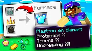 Minecraft MAIS les fours donnent du stuff CHEAT !