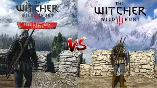 The Witcher 3 Next Gen Upgrade vs Original - Graphics & Details Comparison