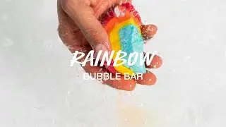 LUSH Bubble Bath Bar : Rainbow