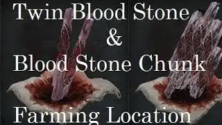 Bloodborne - Twin Blood Stone/Blood Stone Chunk - Farming Location