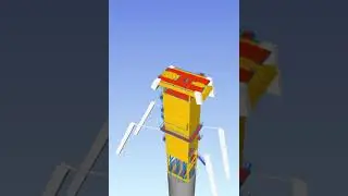Headframe steel detailing