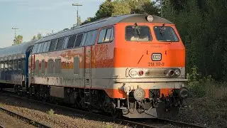 Impressionen von 218 117 mit Trafozug in M&uuml;nchberg