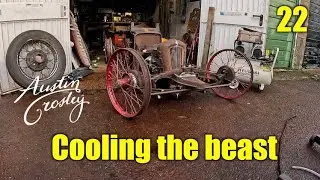 cooling time on the Austin-Crosley single seater, race car build , part Twenty two
