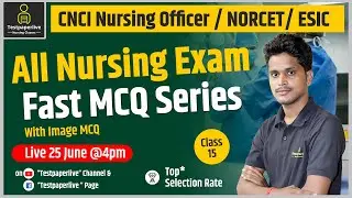 CNCI Nursing Officer Classes | Aiims Norcet 2021 Classes | Most MCQ CNCI
