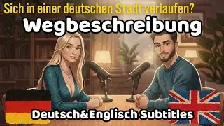 Nach dem Weg fragen auf Deutsch 🗺️ | Orientierung in der Stadt A2-B1 | Deutsch im Alltag