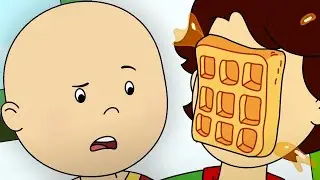 Caillou and Waffles | Caillou Cartoon