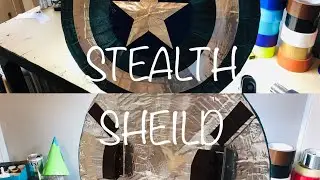 DIY Extra Spicy CARDBOARD Captain America Stealth Shield