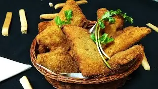 Bread veg nuggets recipe/Azra and Afrah in Wonderland/#vegnuggets #breadnuggets/شذرات/ന്യൂഗെറ്റുകൾ/