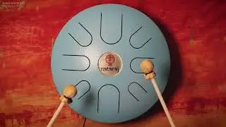 Tongue Drum Music - Relaxing Background Music for Studying, Tank Drum Focus Music