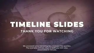 History Timeline Slideshow After Effects Templates