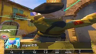 zipelcs but he actually plays cs