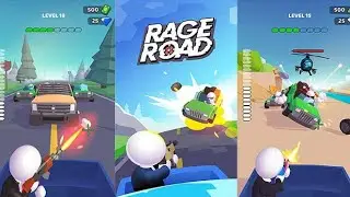 Rage Road - Car Shooting Game | Android Game | All Level