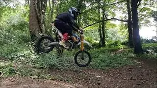 Finding MTB Jump Spot WPB 190 BEAST Pit Bike