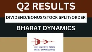 BDL Q2 Results 2025 | bharat dynamics Results Today | bharat dynamics Share Latest News