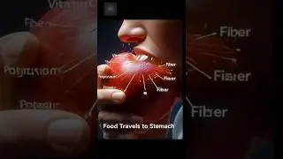 &ldquo;Apple Bite to Brain! Complete Human Anatomy Nutrient Travel in 4K