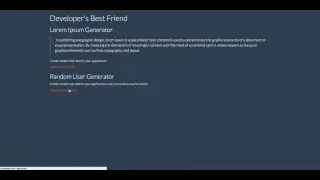 Random User Generator