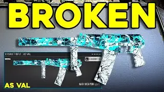 new *MAX DAMAGE* AS VAL CLASS in WARZONE! 🔥 (Best AS VAL Class Setup) BO6 / Warzone