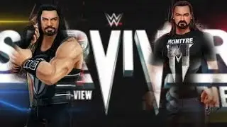 WWE MAYHEM DREW McINTYRE VS ROMAN REIGNS (WWE CHAMPION VS UNIVERSAL CHAMPION) SURVIVOR SERIES 2020