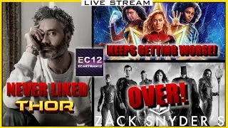 Snyderverse Officially OVER! THOR Director Said WHAT?! DISNEY CEO EXPLAINS THE MARVELS FAILURE!