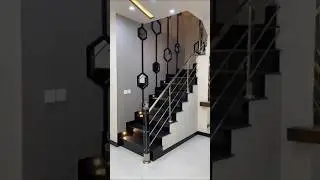 staircase 3D model design #trending #design #stairrailingdesign