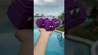 Minecraft x McDonalds Pt. 2 - Finding Grimace! 👾 #gaming
