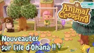 DES NOUVEAUTÉS SUR MON ÎLE DANS ANIMAL CROSSING NEW HORIZONS 🏝!!!